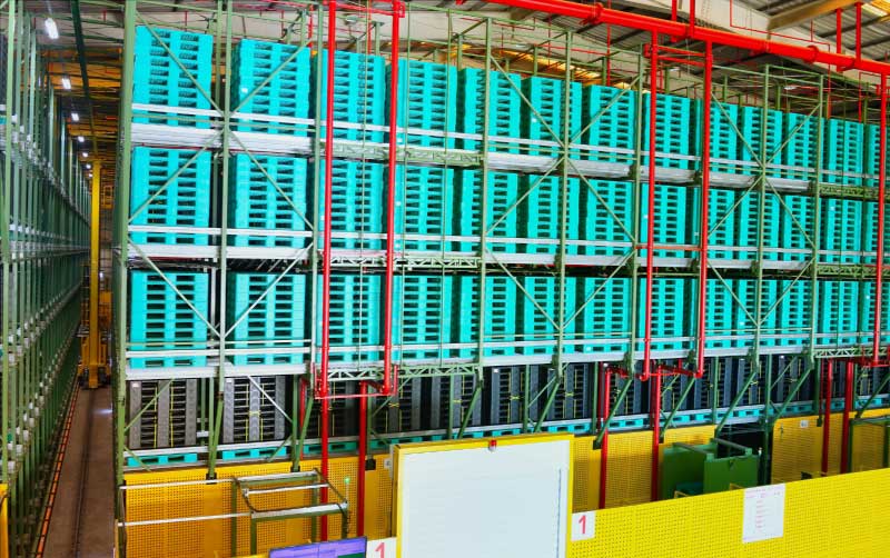 智能倉儲貨架推薦採用南亞塑膠棧板，價格實惠、品質保障